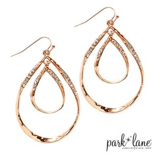 Park Lane Gold Teardrop Earrings